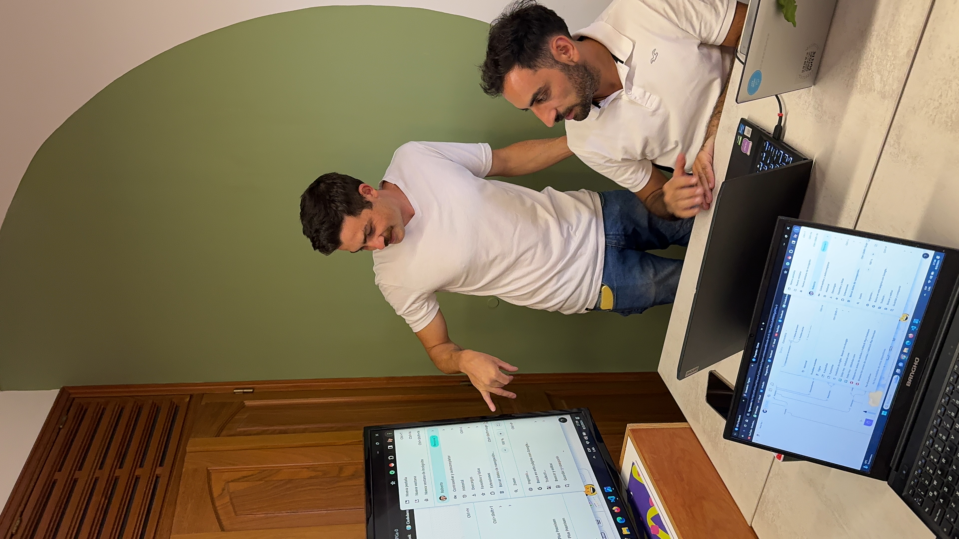 Ambiente de trabajo en oficina